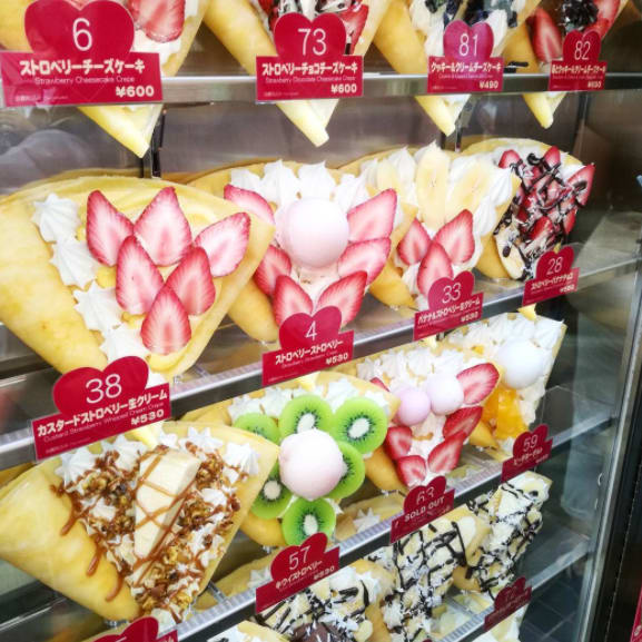 Japanese desserts