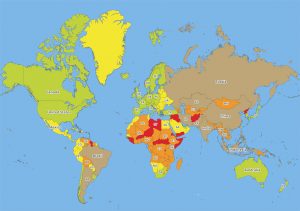 worlds most dangerous countries